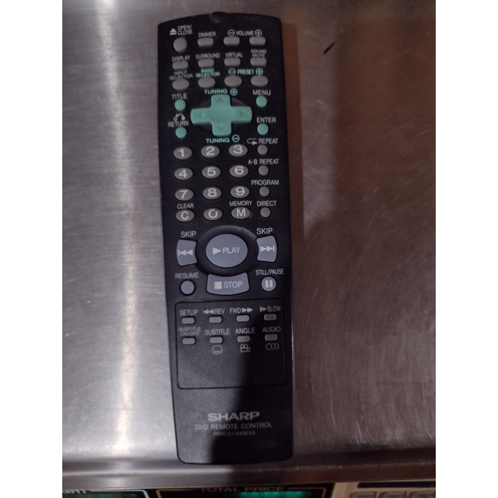 Genuine SHARP remote control RRMCG01144GESA UNTESTED